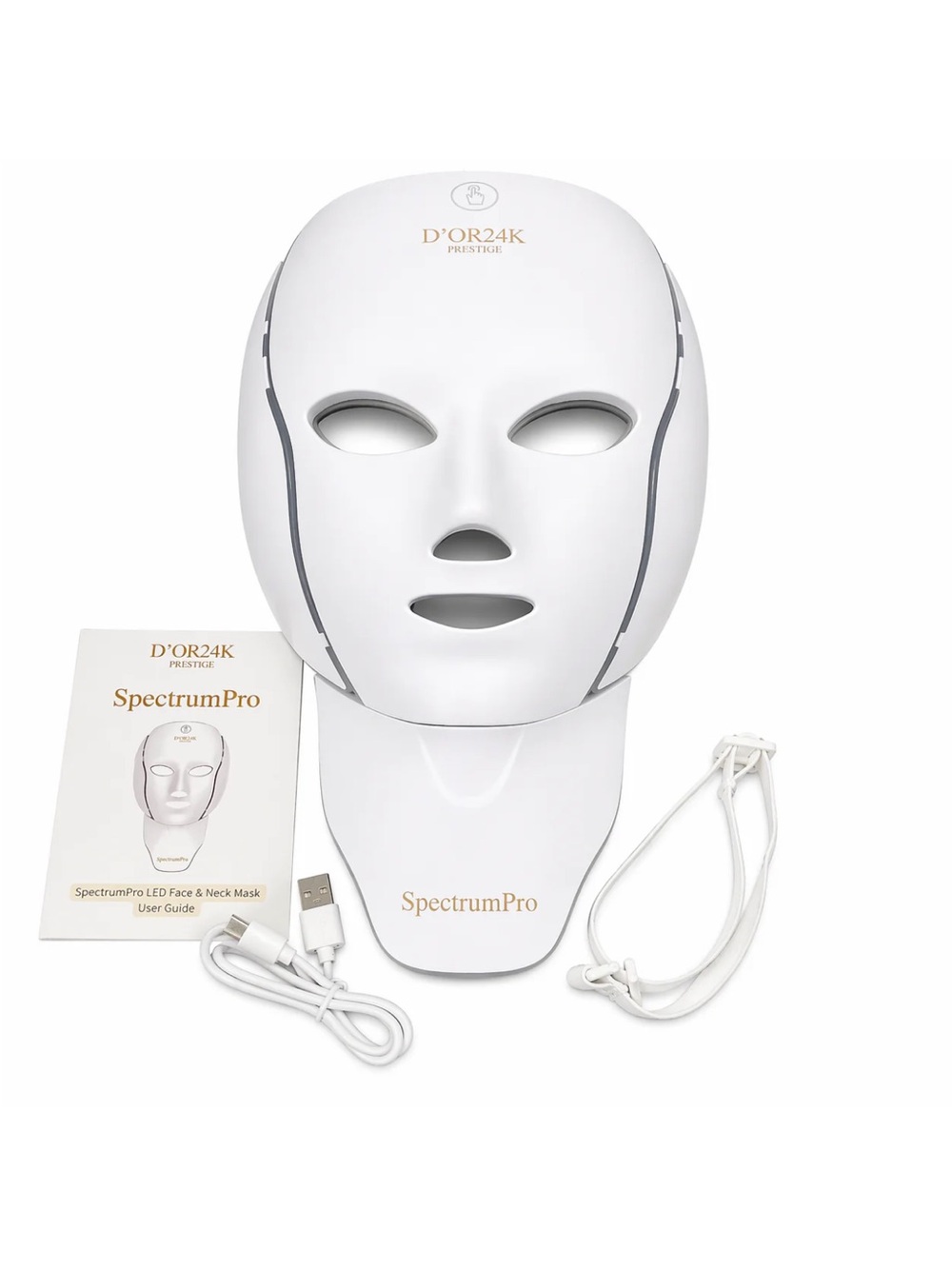 D'OR24K PRESTIGE SPECTRUMPRO LED REVOLUTION FACE & NECK LED TREATMENT
